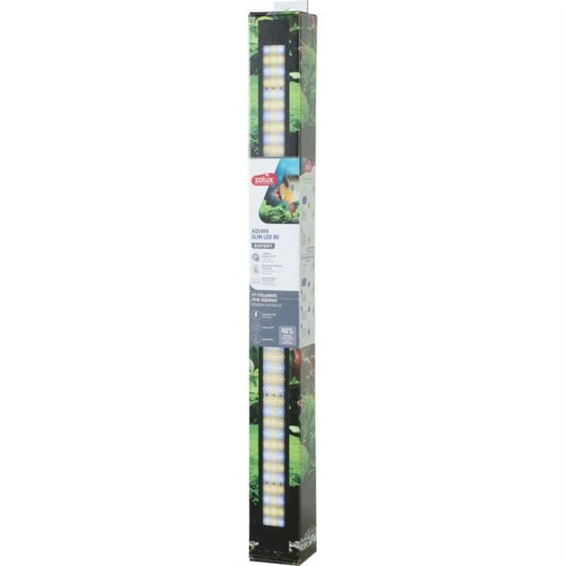 Image secondaire de Rampe d'éclairage - Zolux - Slim LED dimmable - Ajustable et adaptable en remplacement d'un tube néon T8 ou T5 - 80 cm