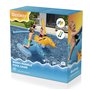 Bestway Jeu Flottant Lutte de Rhinocéros 153x77 cm +3 Ans Piscine 41522