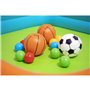 Bestway Piscine Gonflable Enfant Jeux Panier avec Balles 120x107x84 cm +2 Ans 52728