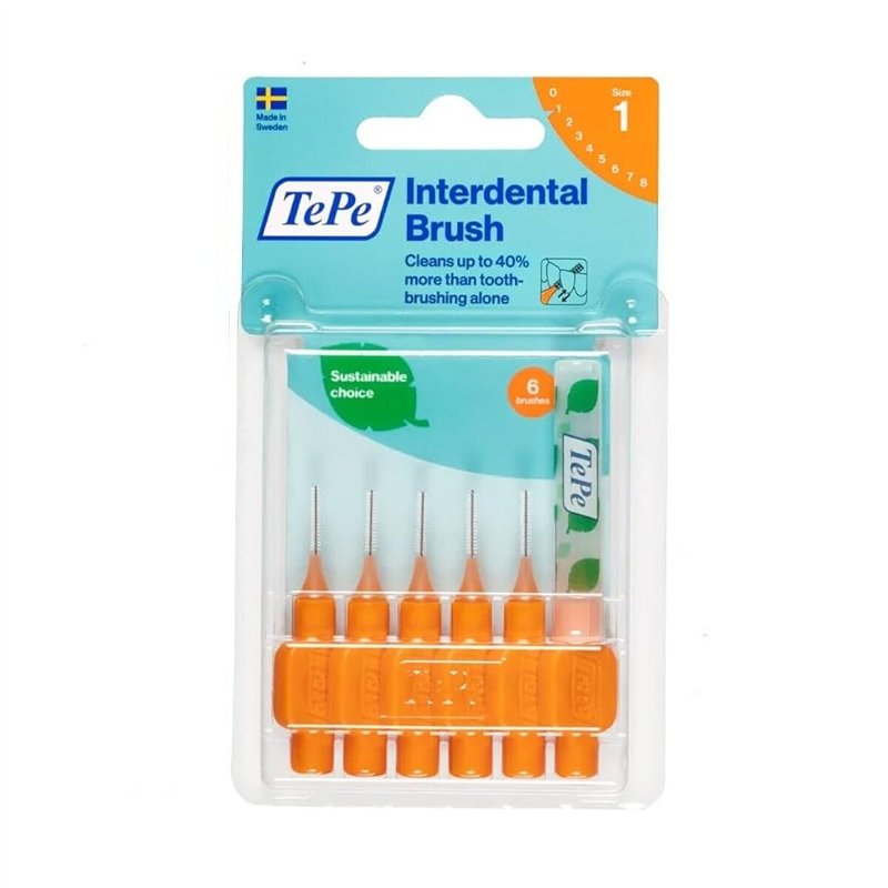 brosses interdentaires Tepe  Orange 0,45 mm 6 Unités