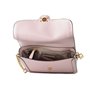 Sac à Bandoulière Michael Kors Leida Rose 23 x 17 x 6 cm