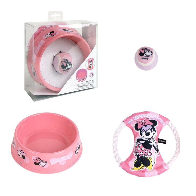 Coffret cadeau Minnie Mouse Rose Multicomposition Chien