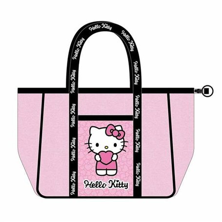 Sac de plage Hello Kitty Rose 62,0 x 39,0 x 20,0 cm