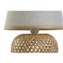 Lampe de bureau DKD Home Decor Marron Naturel Bambou 50 W 220 V 24 x 24 x 34 cm