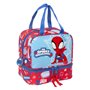 Sac à goûter Spider-Man Rescue Bleu Rouge 20 x 20 x 15 cm