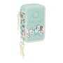 Trousse Scolaire avec Accessoires Disney Bleu 12,5 x 19,5 x 5,5 cm 37 Pièces