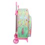 Cartable Disney Princess Bloom Vert Rose 33 x 42 x 14 cm