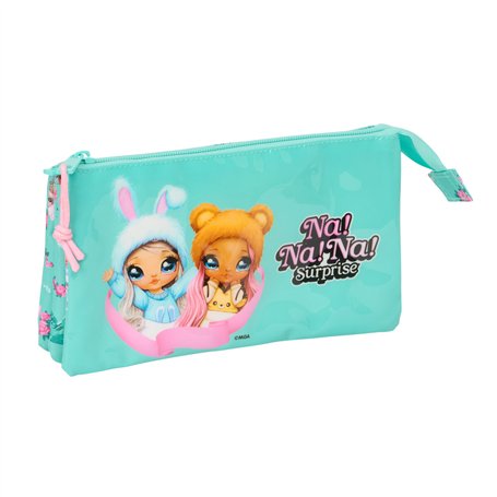 Fourre-tout Na!Na!Na! Surprise Bunny Rose Turquoise 22 x 12 x 3 cm