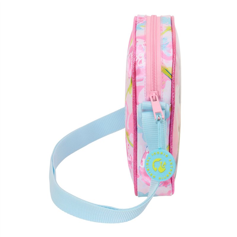 Image secondaire de Sac à Bandoulière Barbie Painterly Rose Bleu ciel 16 x 18 x 4 cm