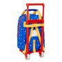 Cartable à roulettes Mickey Mouse Clubhouse Good day Bleu 20 x 28 x 8 cm