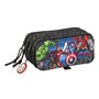 Trousse Fourre-Tout Triple The Avengers Vendetta Noir 21,5 x 10 x 8 cm