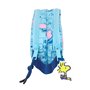 Trousse Fourre-Tout Double Snoopy Love Bleu clair 21 x 8 x 6 cm