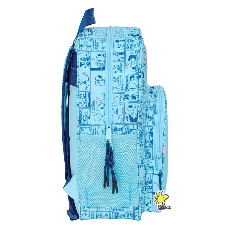 Image secondaire de Cartable Snoopy Love Bleu 32 x 38 x 12 cm