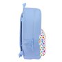 Cartable Smiley Joyful Bleu Multicouleur 30 x 46 x 14 cm