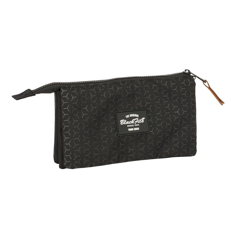 Image secondaire de Fourre-tout BlackFit8 Old school Noir Gris 22 x 12 x 3 cm