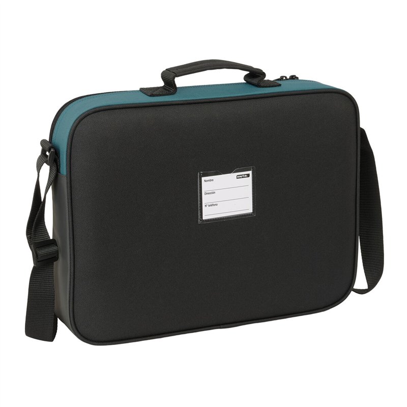 Image secondaire de Cartable d'école Safta Urban style Bleu Gris 38 x 28 x 6 cm