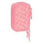 Trousse Scolaire avec Accessoires Moos Passion Multicouleur 12,5 x 19,5 x 5,5 cm 37 Pièces