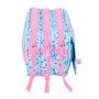 Trousse Fourre-Tout Triple Vicky Martín Berrocal Paraíso Rose Bleu clair 21,5 x 10 x 8 cm