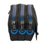 Trousse Fourre-Tout Triple Kelme Jet black Noir 21,5 x 10 x 8 cm