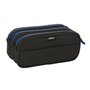 Trousse Fourre-Tout Triple Kelme Jet black Noir 21,5 x 10 x 8 cm