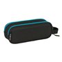 Trousse Fourre-Tout Double Kelme Iron Noir 21 x 8 x 6 cm