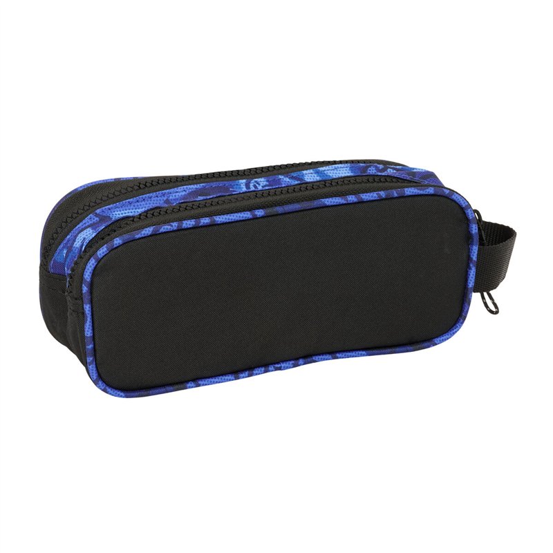 Image secondaire de Trousse Fourre-Tout Double El Niño Roller Bleu Noir 21 x 8 x 6 cm