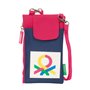Sac pour téléphone portable Benetton Cherry Cerise Blue marine