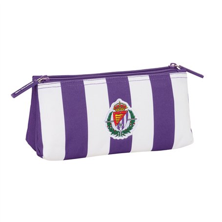 Nécessaire de Voyage Real Valladolid C.F. Blanc Violet Sportif 22 x 10 x 8 cm