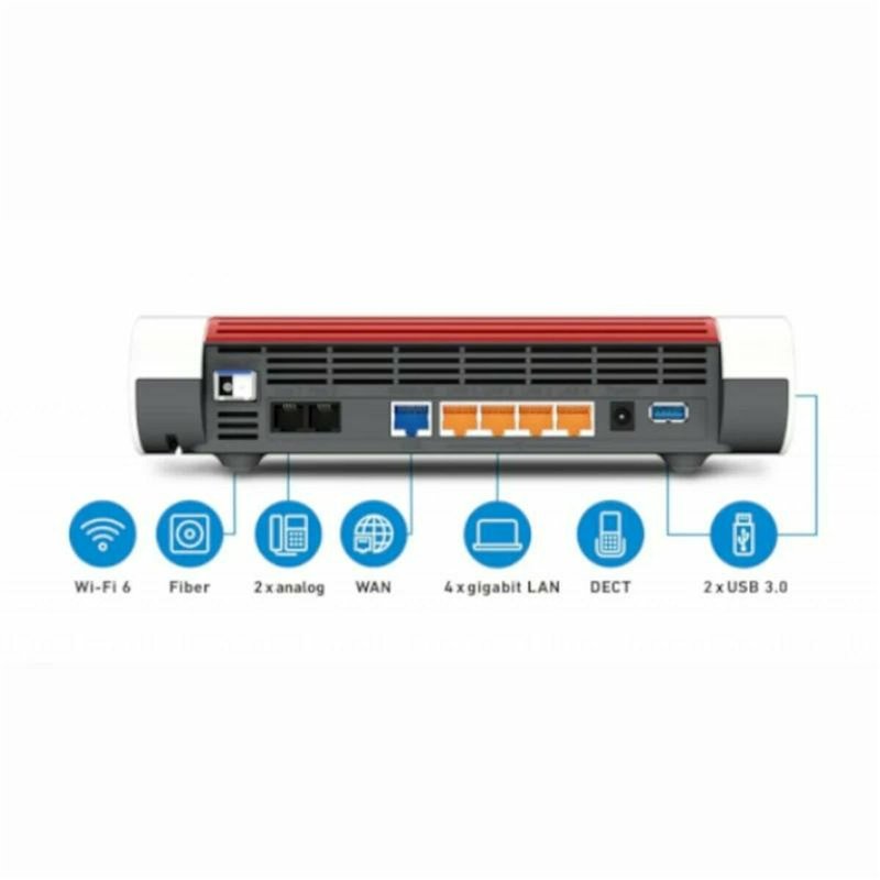 Image secondaire de Router Fritz! 20003058 Blanc Ethernet LAN