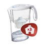 Carafe Filtrante TM Electron Transparent Plastique 2,3 L (4 Pièces)