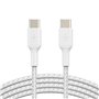 Câble USB Belkin CAB004BT1MWH2PK Blanc 1 m