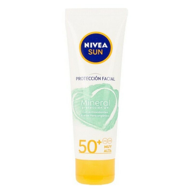 Crème solaire Sun Facial Mineral Nivea 85692 Spf 50 50 ml 50ml