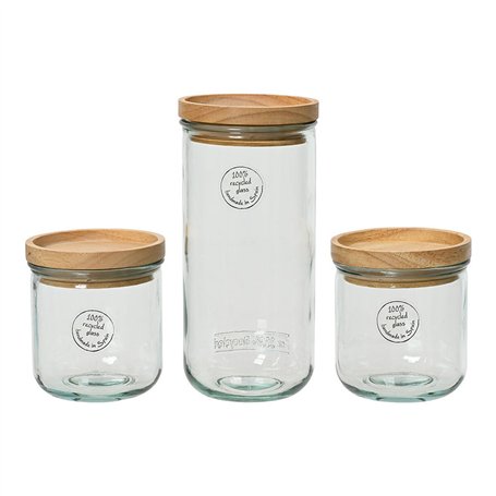 Set de 3 Boites EDM 869702 Transparent