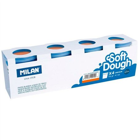 Set de pâte à modeler Milan Soft Dough Orange 116 g