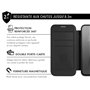 Folio renforcé MagSafe iPhone 16e 2m Noir + Garantie à vie Force Case