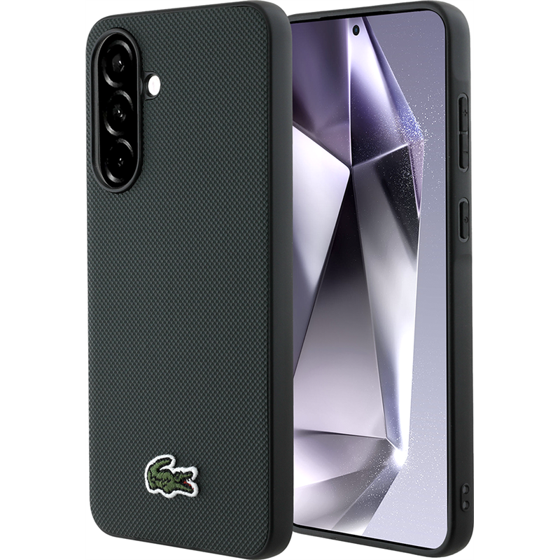 Coque Samsung Galaxy A56 5G Petit Piqué Lacoste Vert Sinople Samsung