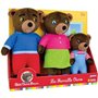 Coffret peluche - PETIT OURS BRUN - JEMINI - Famille : Maman ours, Papa ours et Petit ours brun