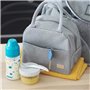 BEABA, Sac Repas isotherme Gris Chiné