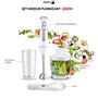 Set mixeur plongeant - FAGOR - FG349  1000 W  12 vitesses + pulse - Blanc