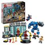 LEGO Marvel 76315 Le Laboratoire d'Iron Man : la Salle des Armures - Jouet garçon, 8 ans