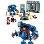 LEGO Marvel 76315 Le Laboratoire d'Iron Man : la Salle des Armures - Jouet garçon, 8 ans