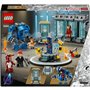 LEGO Marvel 76315 Le Laboratoire d'Iron Man : la Salle des Armures - Jouet garçon, 8 ans