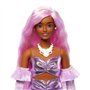Barbie-Deluxe Style-Poupée Barbie a Robe Rose Brillante HYV25