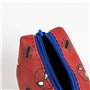 Distributeur de sacs Spider-Man Rouge 100 % polyester 9 x 21 x 3 cm