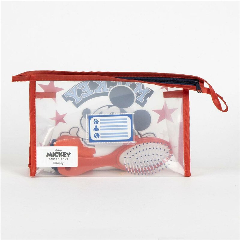 Image secondaire de Trousse de Toilette avec Accessoires Mickey Mouse Rouge 23 x 15 x 8 cm