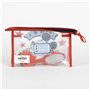 Trousse de Toilette avec Accessoires Mickey Mouse Rouge 23 x 15 x 8 cm