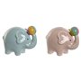 Tirelire Home ESPRIT Dolomite Eléphant 17 x 11 x 14,5 cm (2 Unités)