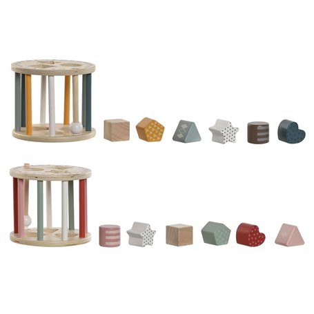 Jouet Educatif Home ESPRIT 13 x 13 x 11 cm (2 Unités)