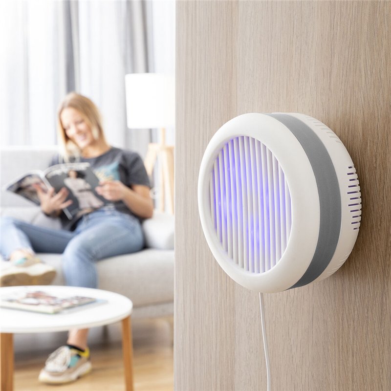 Image secondaire de Lampe Anti-moustiques à Aspiration avec Support Mural KL Lite InnovaGoods