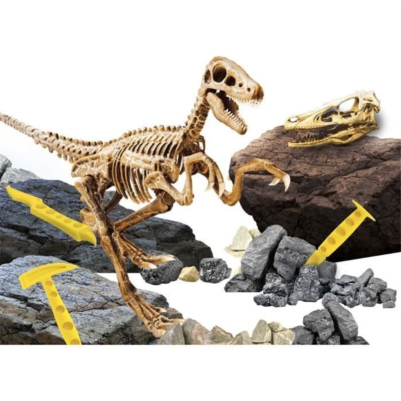 Image secondaire de Super kit Velociraptor - Kit Scientifique - I'M A GENIUS - Bloc a creuser